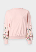 ONLY ONLBROOKE L/S O-NECK FLOWER SWT NOOS - Sweatshirt - potpourri