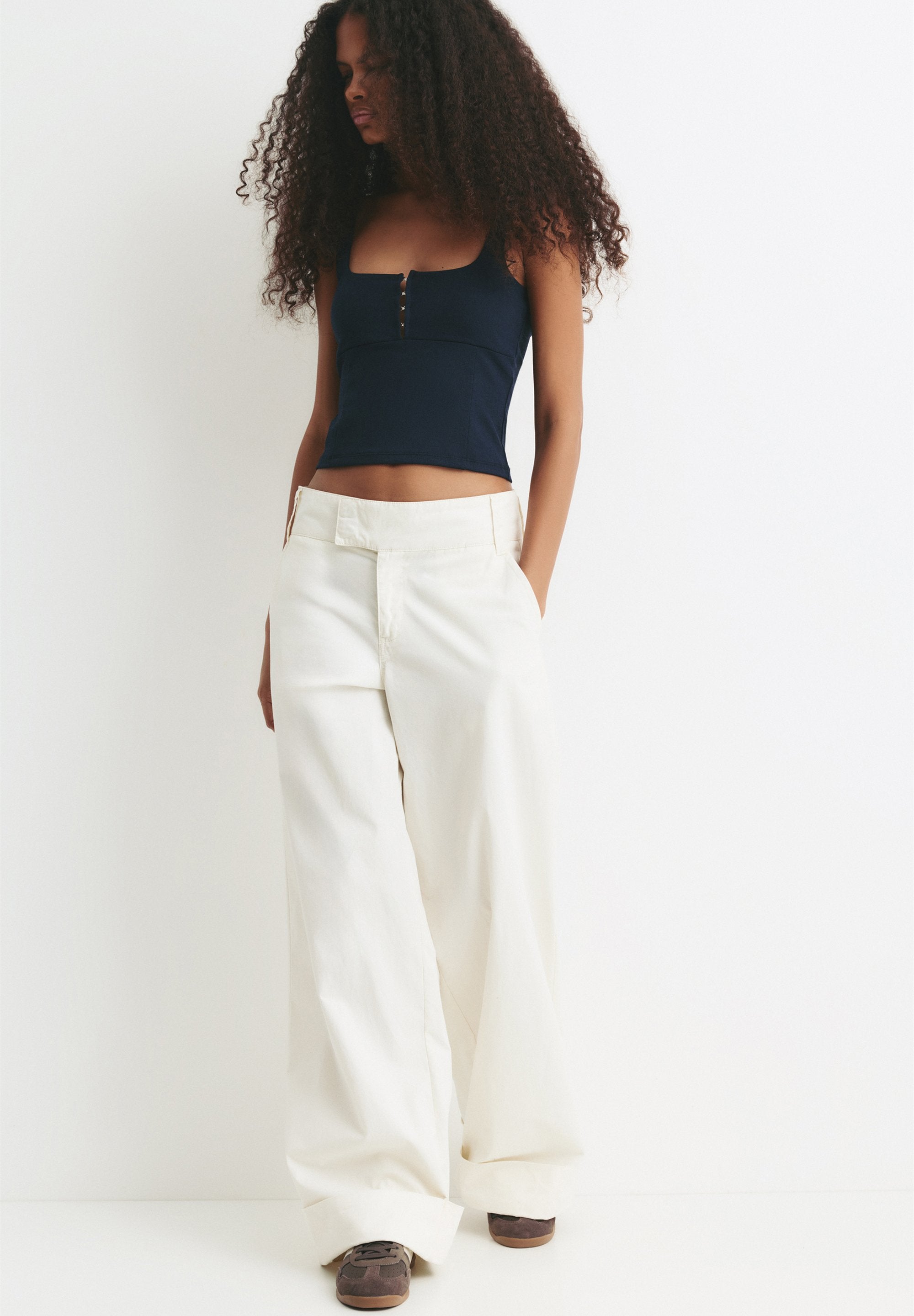 PULL&BEAR STRAPPY CORSETRY INSPIRED