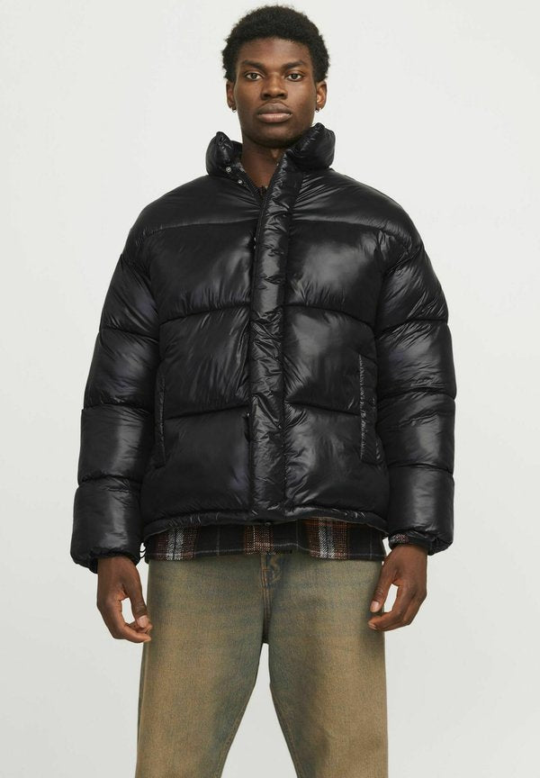 Jack & Jones Puffer Puffer - Winter jacket - black
