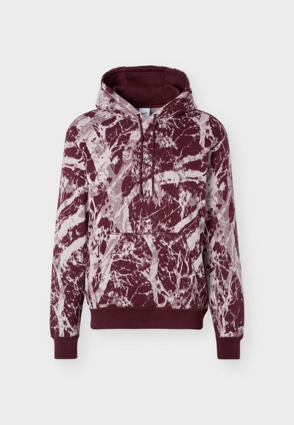 Nike Performance CLUB HOODIE - Hoodie - burgundy crush