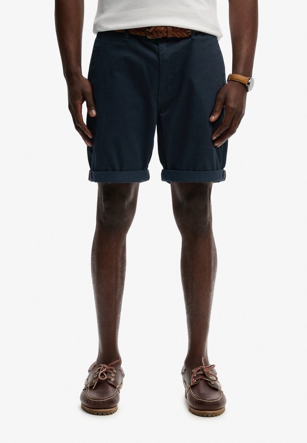 Superdry & Co SUPERDRY PREMIUM REGULAR CHINO SHORTS.. - Shorts - eclipse navy