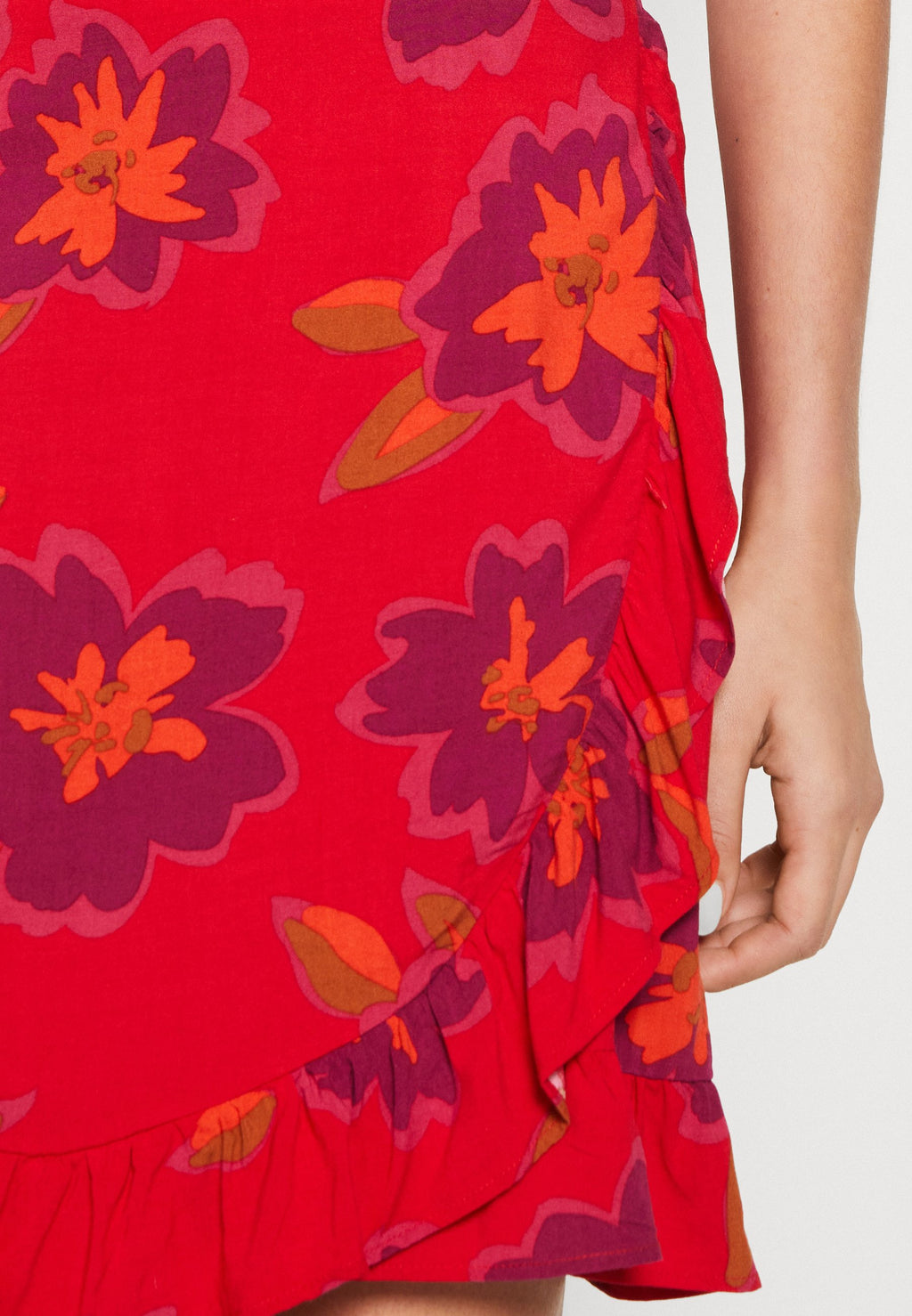 VILA VINAJA SHORT WRAP SKIRT