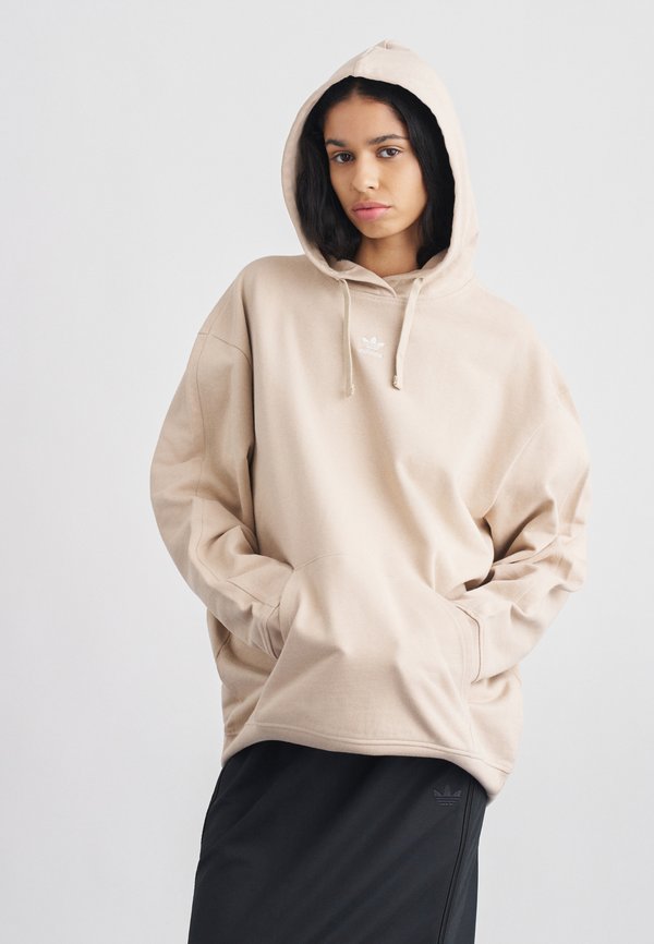 adidas Originals HOODIE - Hoodie - stone khaki