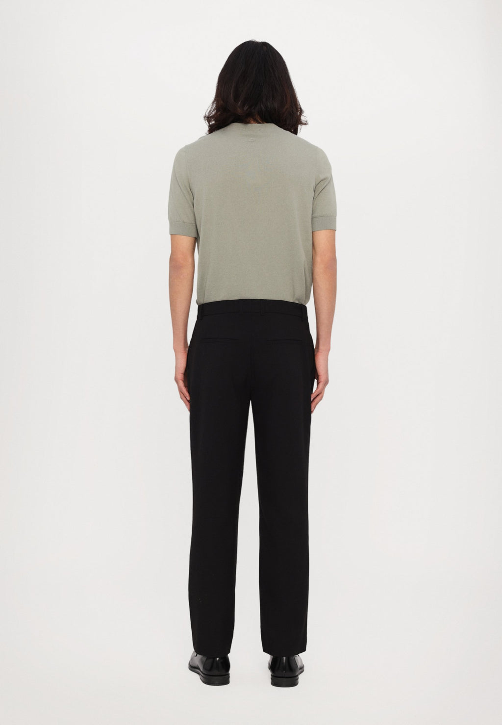 Essential Collective TAPERED PLEATED TROUSERS