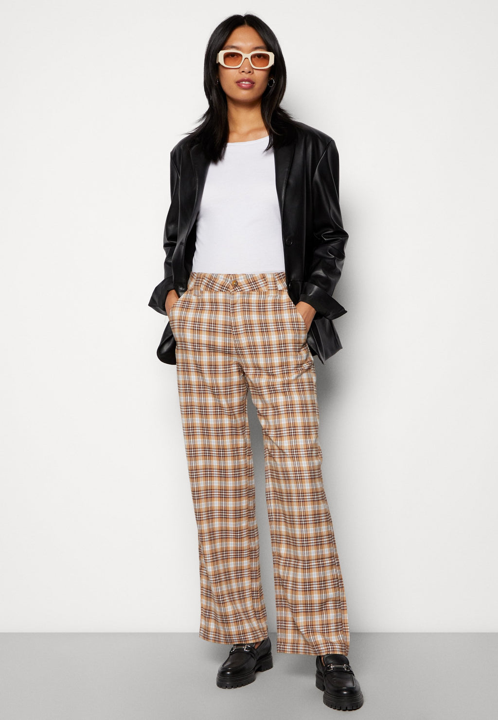 Hollister Co. PLAID BAGGY