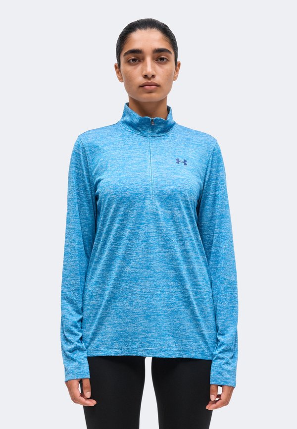 Under Armour TECH TWIST - Long sleeved top - aegean blue/blackout navy