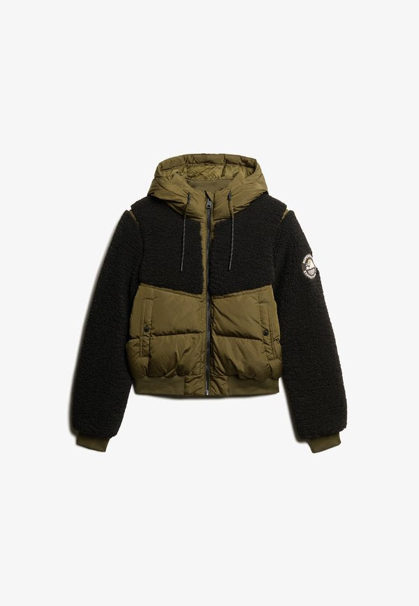 Superdry & Co EVEREST HYBRID - Winter jacket - grey marl jaffa
