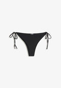 Bershka WITH TIES   - Bikini bottoms - black
