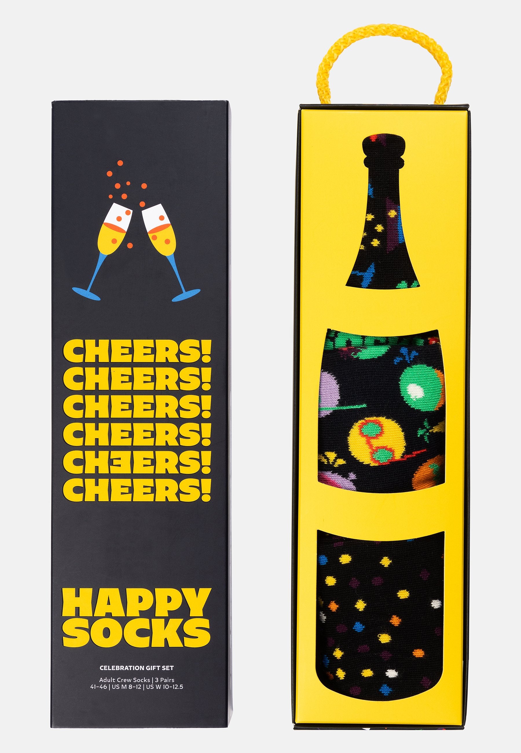 Happy Socks CELEBRATIONS GIFT UNISEX 3 PACK
