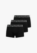 Superdry & Co TRIPLE PACK - Trunks - triple black grey
