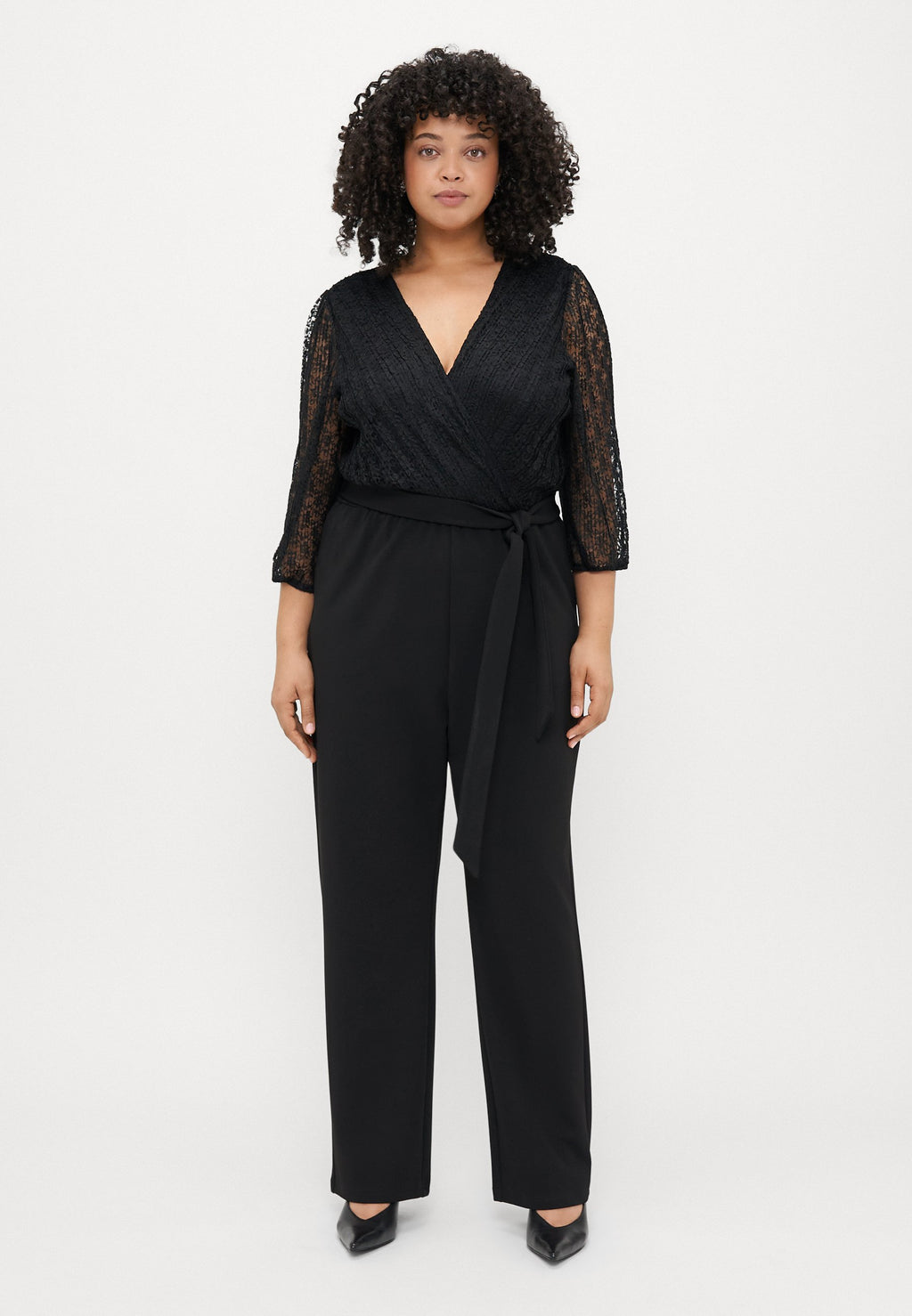 CARBETSY 3/4 WRAP V NECK  Media 3