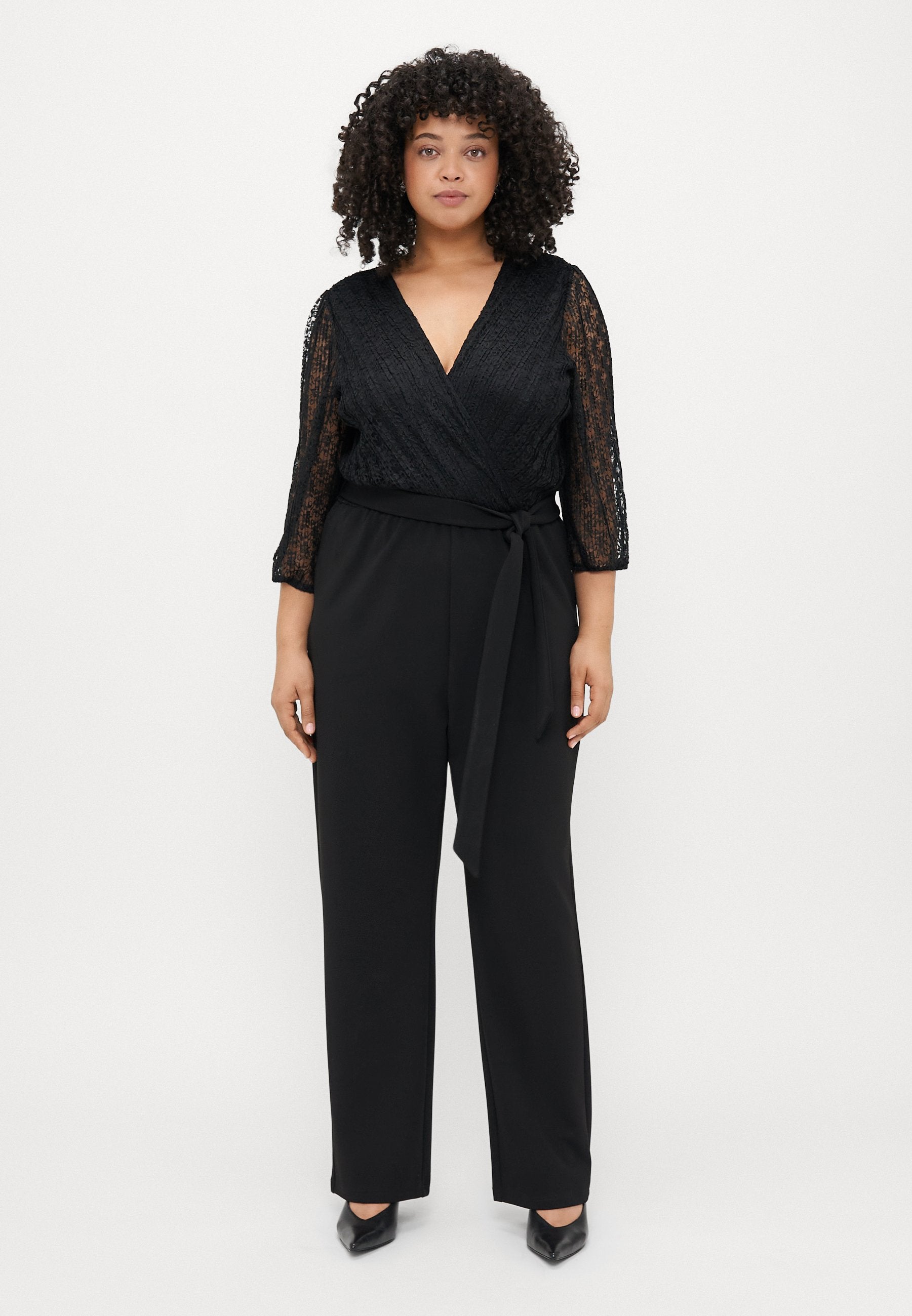 CARBETSY 3/4 WRAP V NECK  Media 3