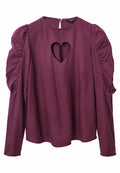 Desigual BALLOON SLEEVE WITH HEART