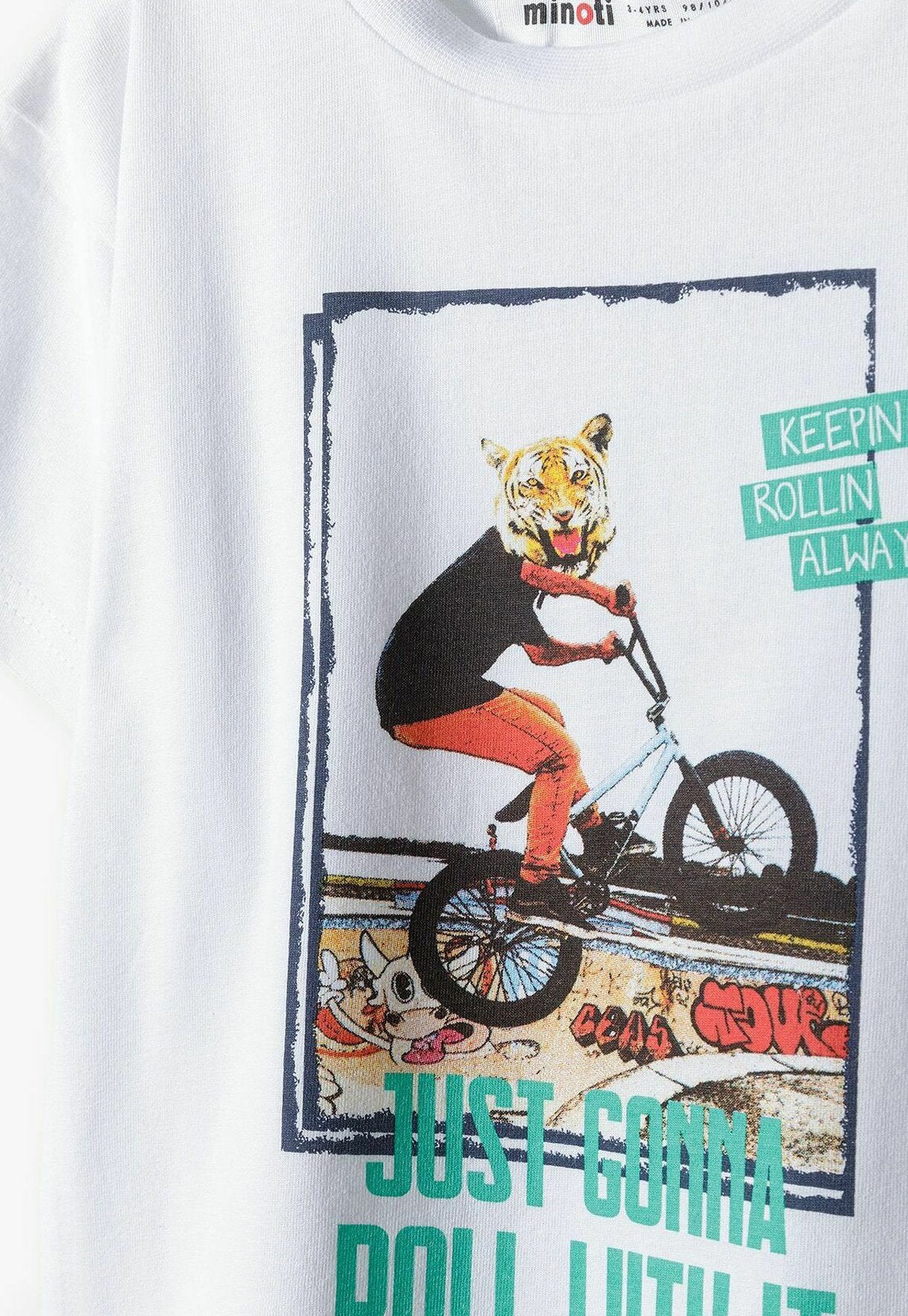 MINOTI SHORT SLEEVE WITH PRINT