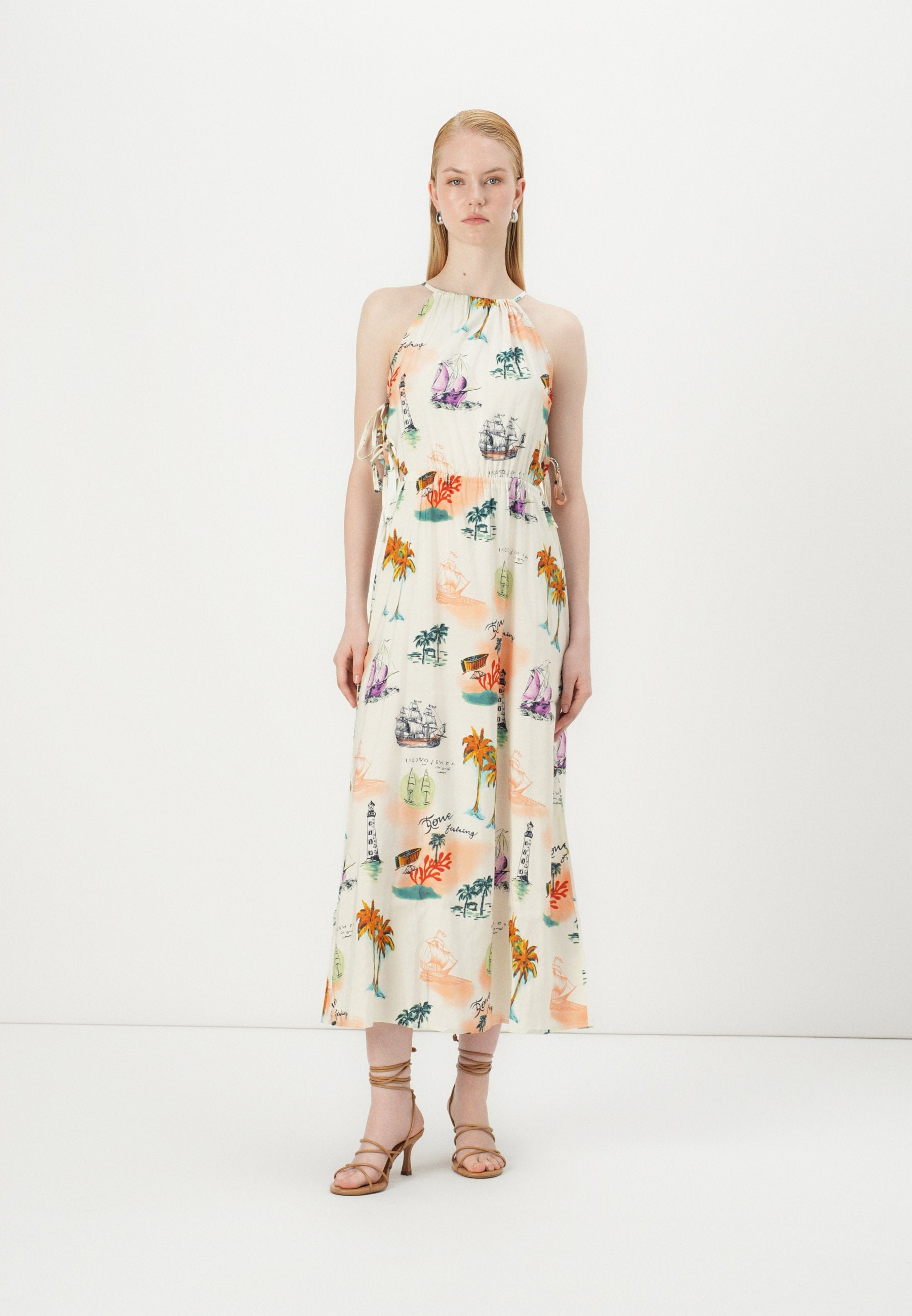 Object OBJDINAH MIDI DRESS