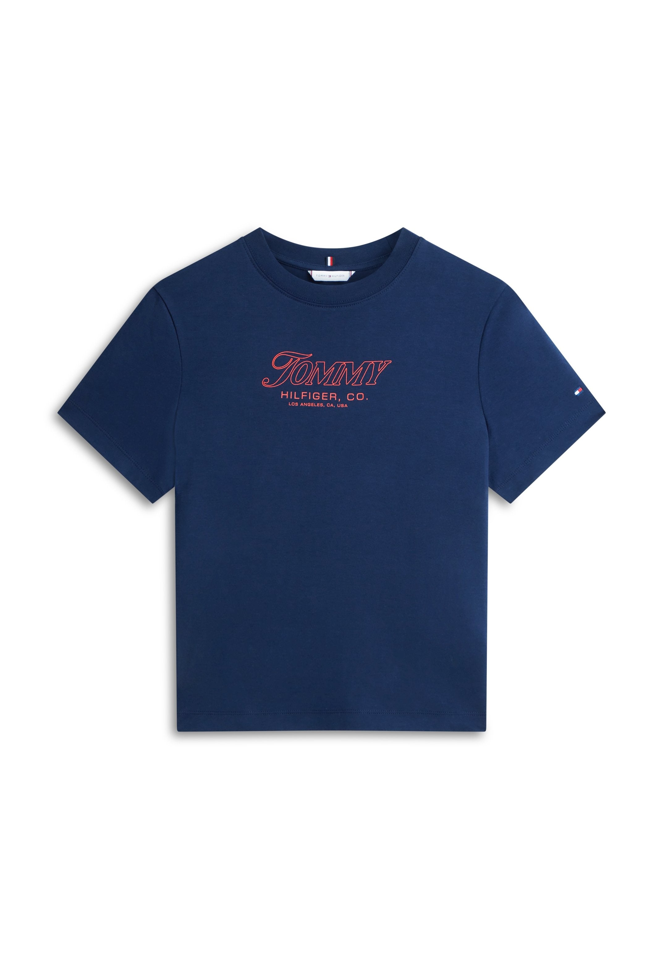 LOGO INTERLOCK KNIT T-SHIRT Media 1