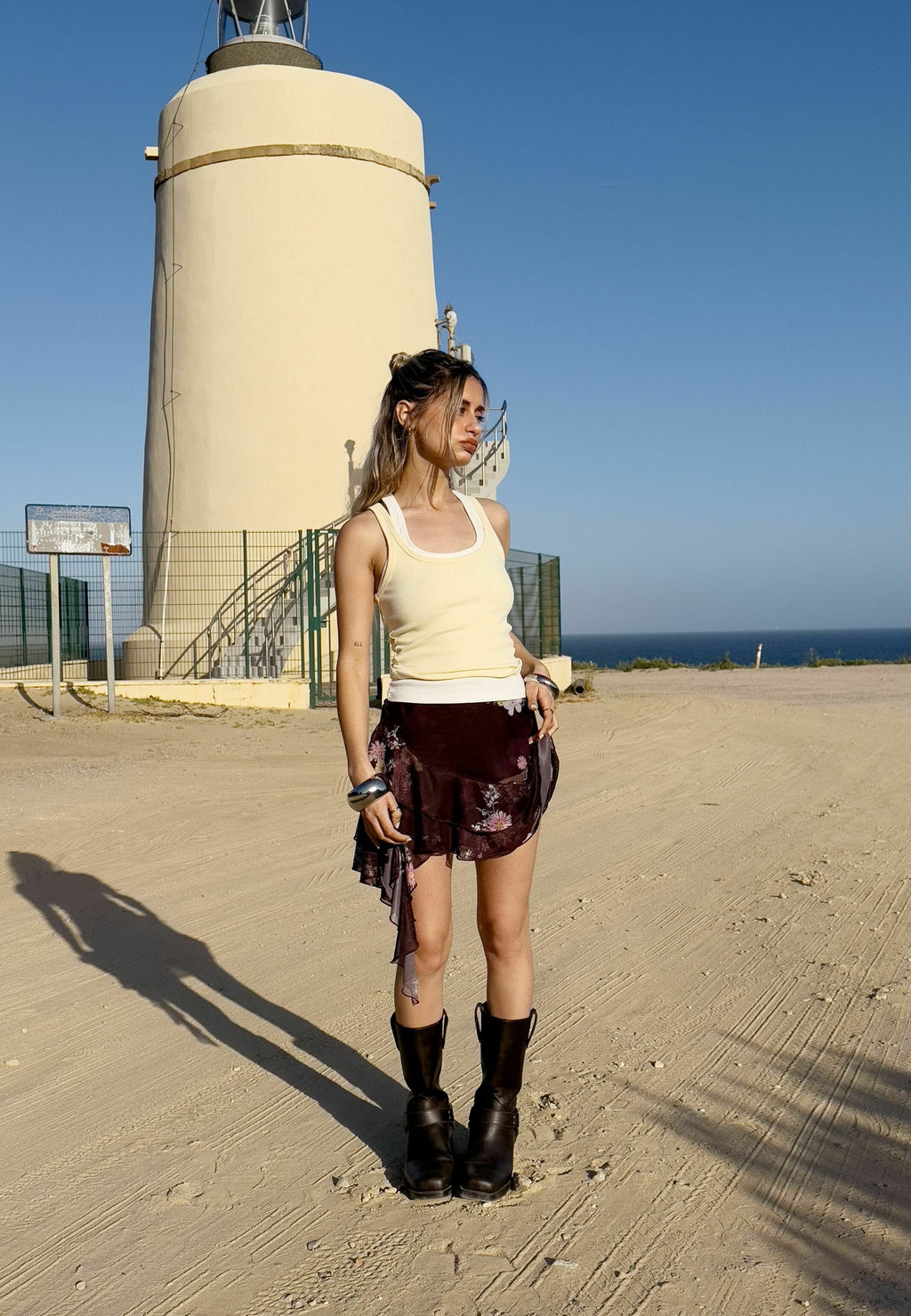 Bershka ANIMAL RUFFLED