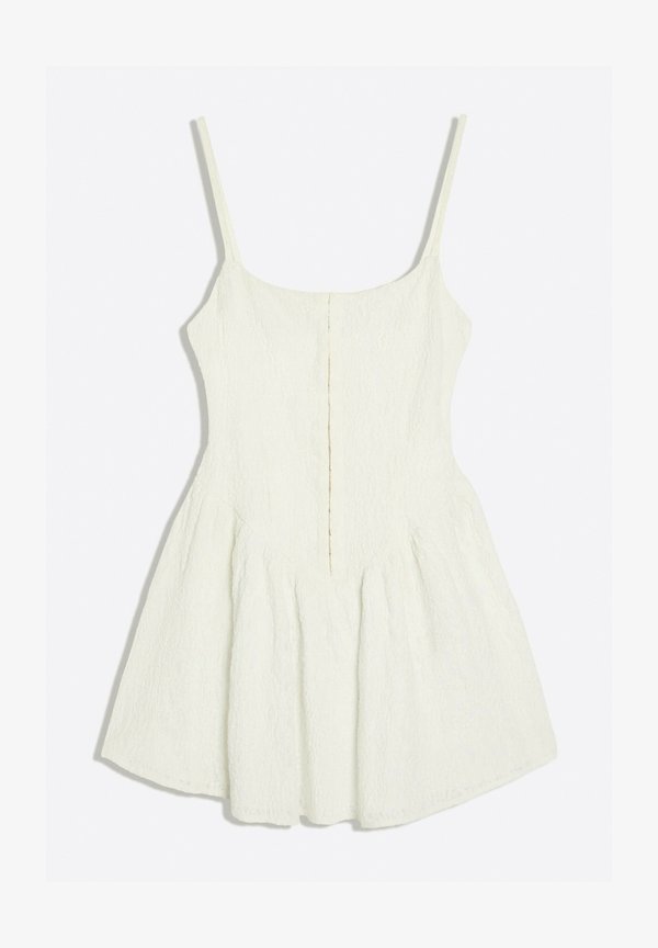 Bershka DRESS - Day dress - white