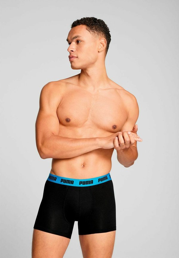 Puma EVERYDAY 3ER PACK - Trunks - black  pop