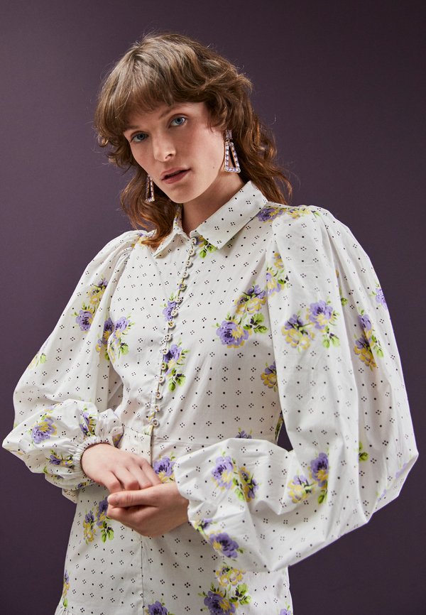 byTiMo FESTIVE BUTTON DOWN DRESS