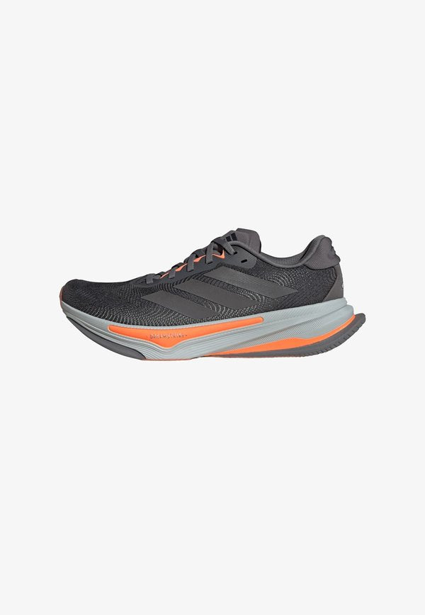 adidas Performance SUPERNOVA PRIMA 2 - Road running shoes - grey four iron metallic lucid orange