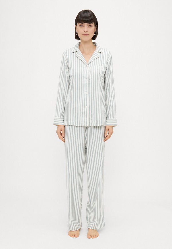 Lauren Ralph Lauren NOTCH COLLAR LONG PAJAMA