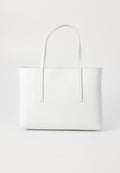 Calvin Klein EMBLEM SMALL TOTE SET - Handbag - white
