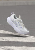 adidas Performance SUPERNOVA RISE 3 ADAPTIVE - Road running shoes - crystal white/silver-coloured metallic/glow purple