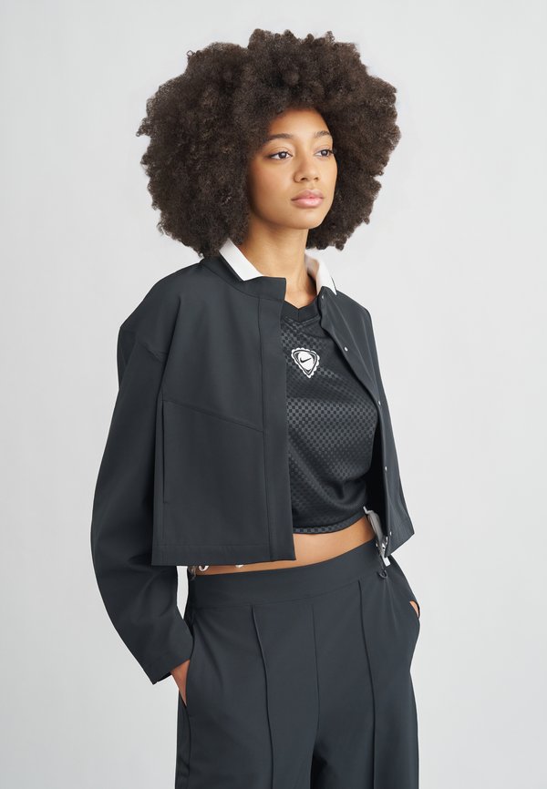 Nike Sportswear TRENCH JACKET - Blazer - black/smoke grey
