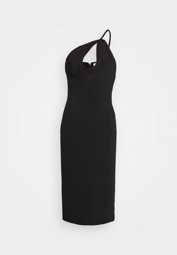Et Ochs MONICA TWIST BODICE MIDI DRESS