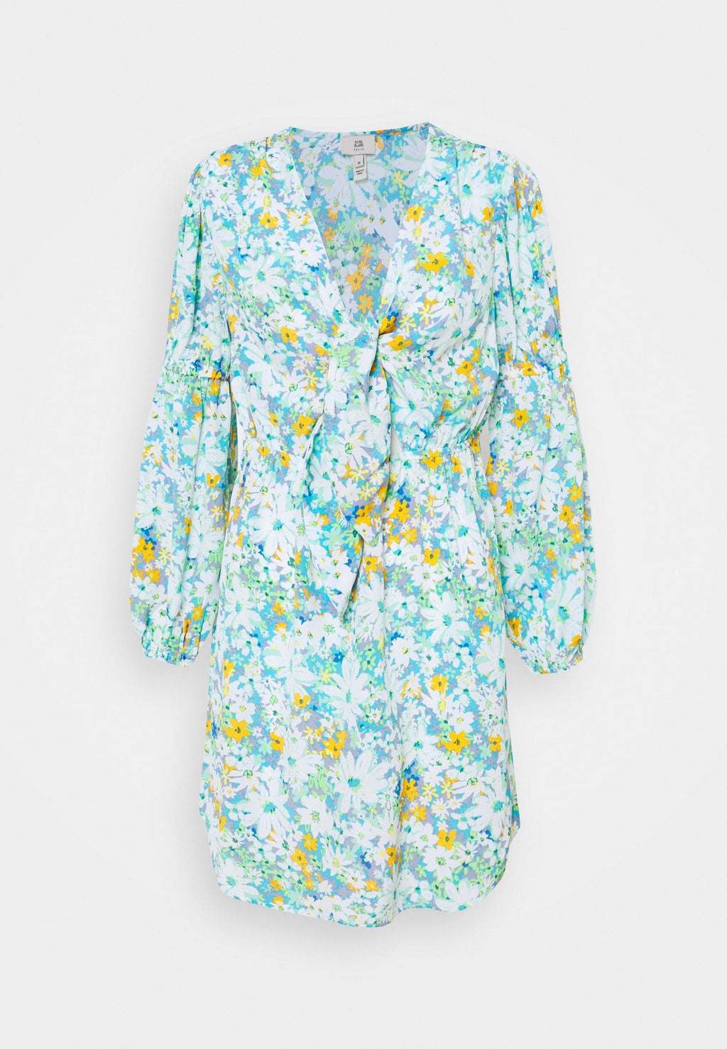 River Island Petite KENDRICK WRAP MINI DRESS