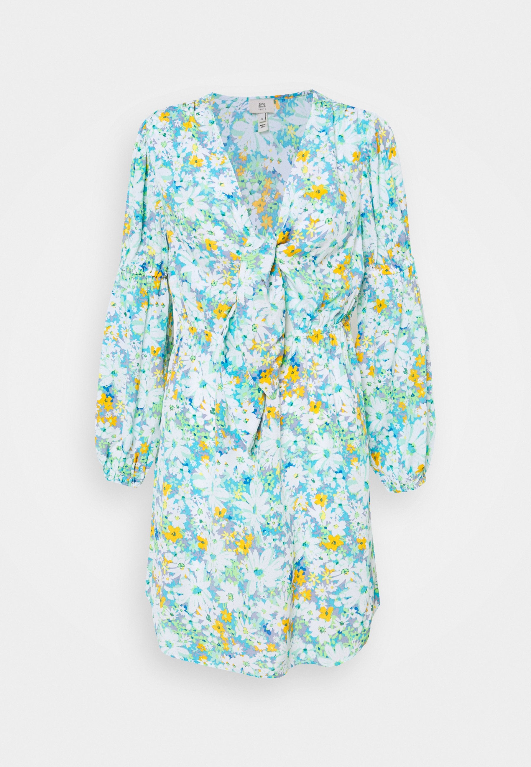 River Island Petite KENDRICK WRAP MINI DRESS