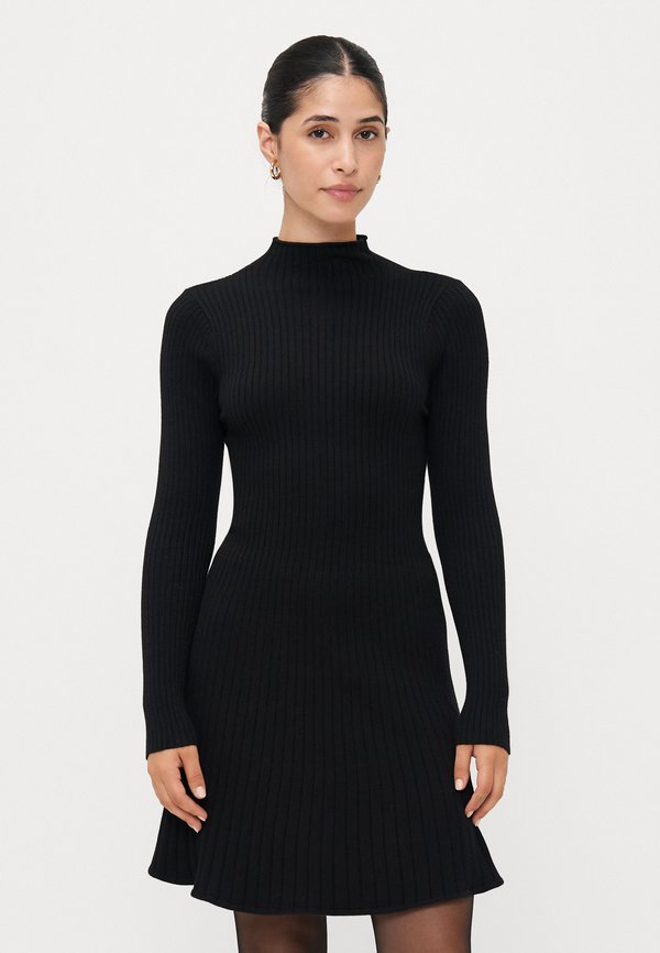 Vero Moda Petite VMNANCY SKATER - Jumper dress - black