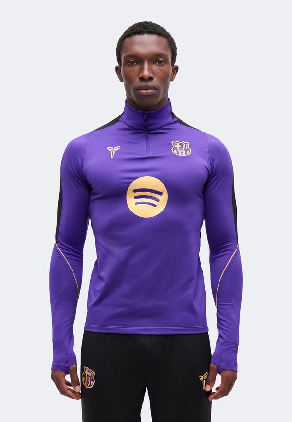 Nike Performance FCB DRILL - Club wear - field purple/black/metallic gold-coloured