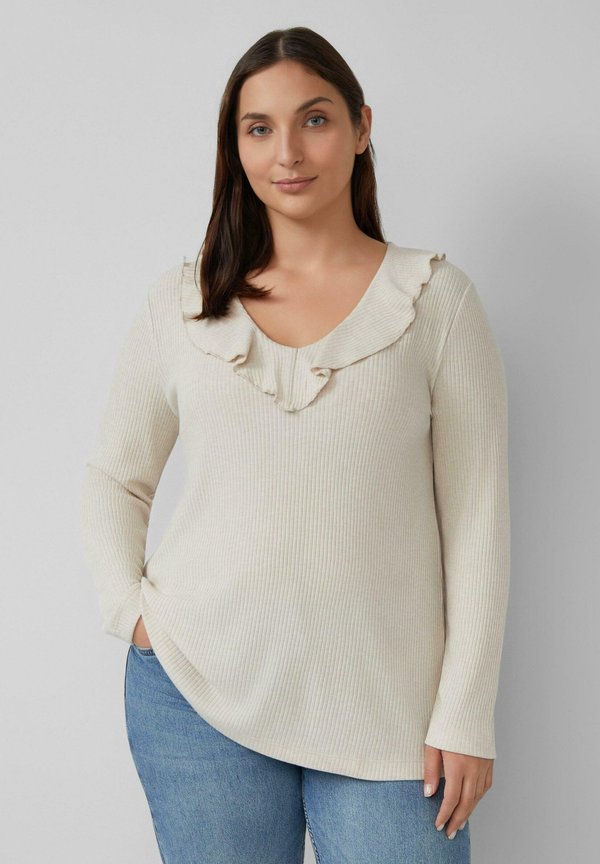 s.Oliver Long sleeved top - beige
