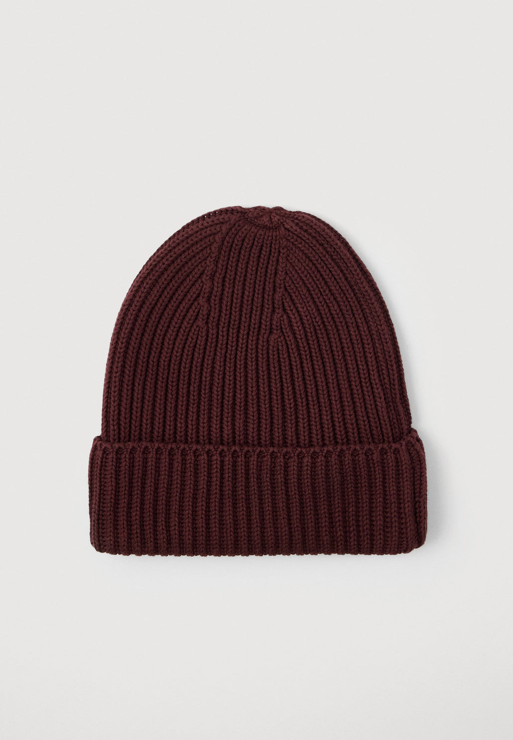 RUBBERISED LOGO KNIT BEANIE WITH WOOL Media 2