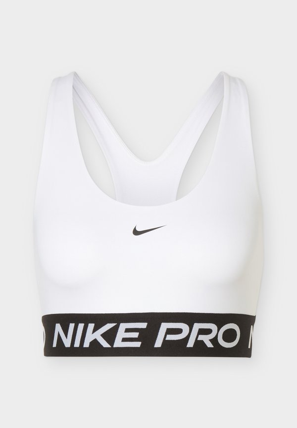 Nike Performance 365 BRA - Medium support sports bra - white/black