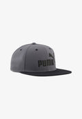 Puma ESSENTIALS NO. 1 LOGO CAP MIT FLACHEM SCHIRM UNISEX - Cap - moody gray- black