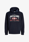 Jack & Jones HOODIE HOODIE - Hoodie - navy blazer