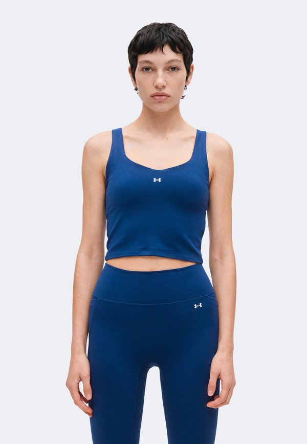 Under Armour MOTION TANK - Top - blackout navy/white