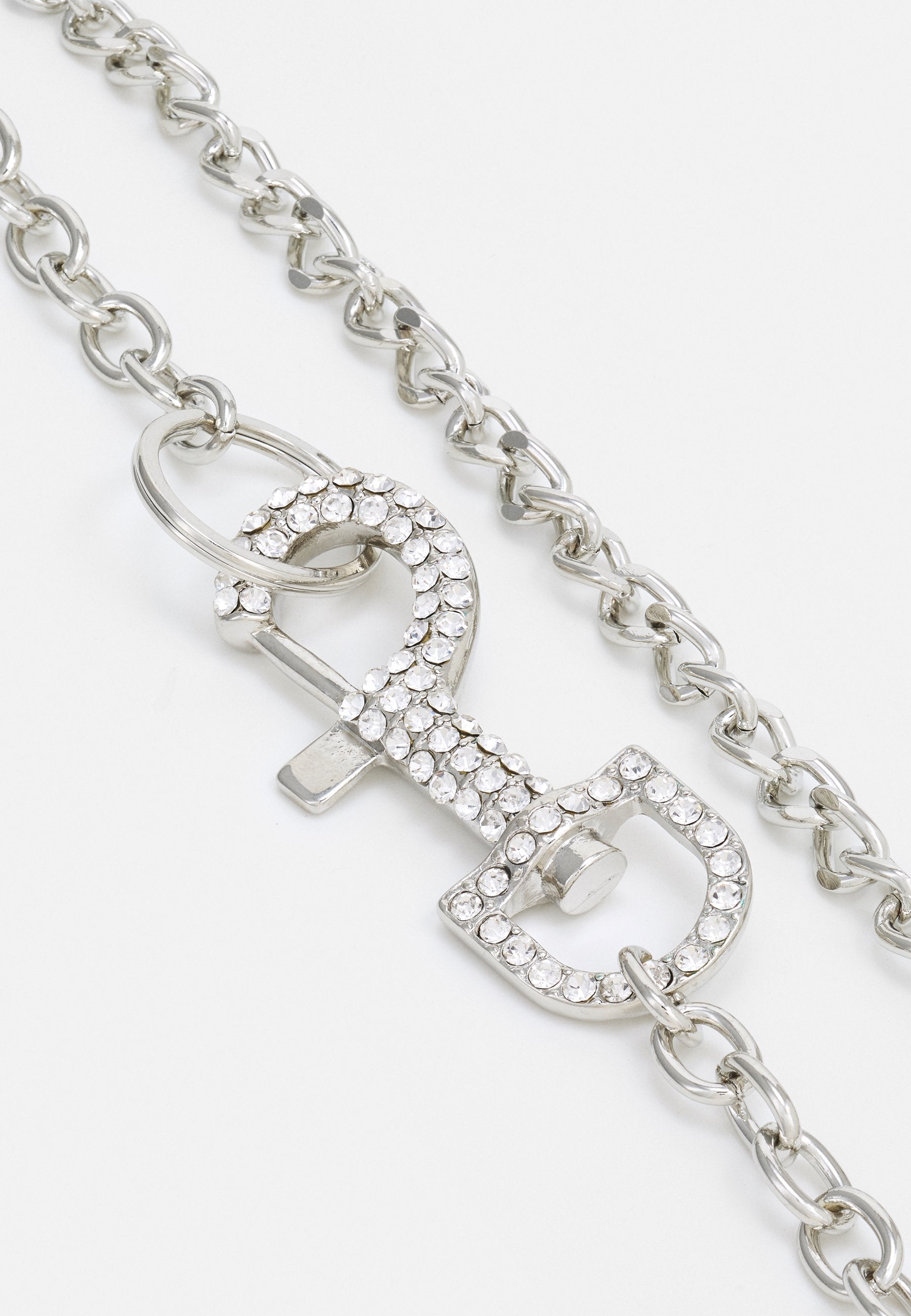 Uncommon Souls RHINESTONE CLASP NECKLACE