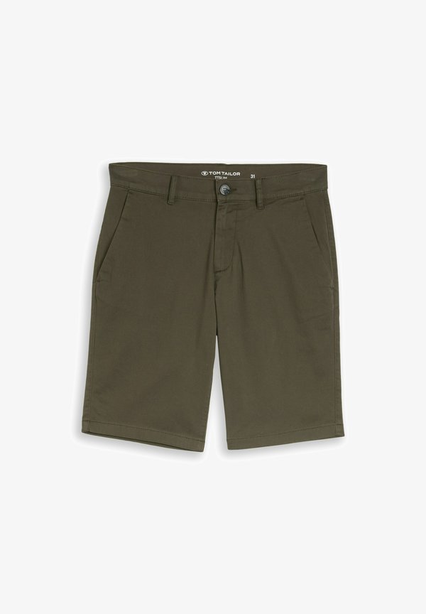 TOM TAILOR Shorts - deep leaf green