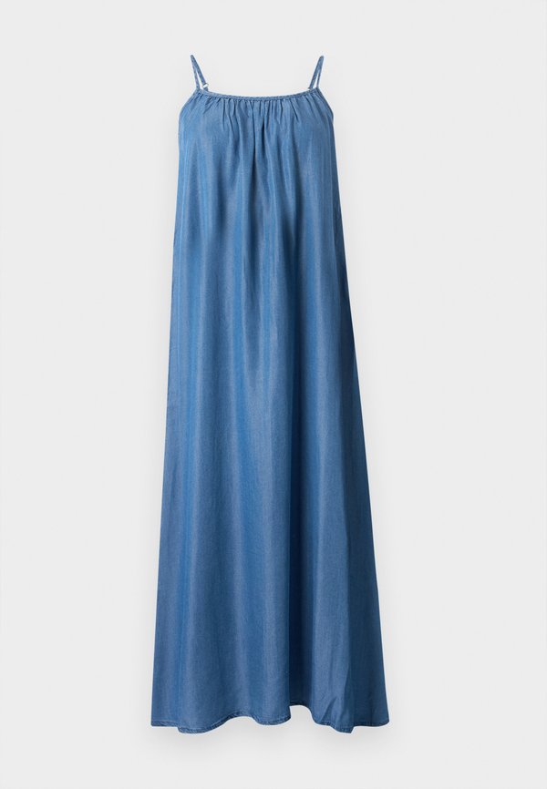 ONLY ONLPEMA NIKI STRAP - Denim dress - medium blue denim