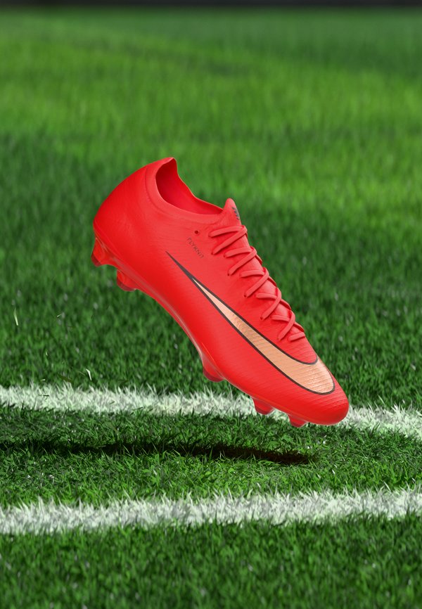 Nike Performance MERCURIAL VAPOR 17 PRO FG UNISEX - Firm-ground football boots - bright crimson/blur
