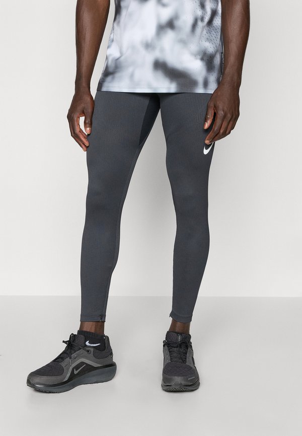 Nike Performance AEROSWIFT - Running tights - black/summit white