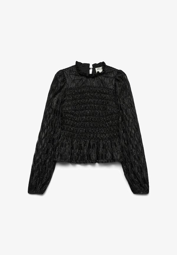 Vero Moda AWNOLITA - Blouse - black