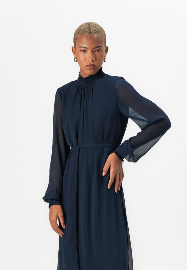 VILA VIFALIA SMOCK HIGH NECK DRESS