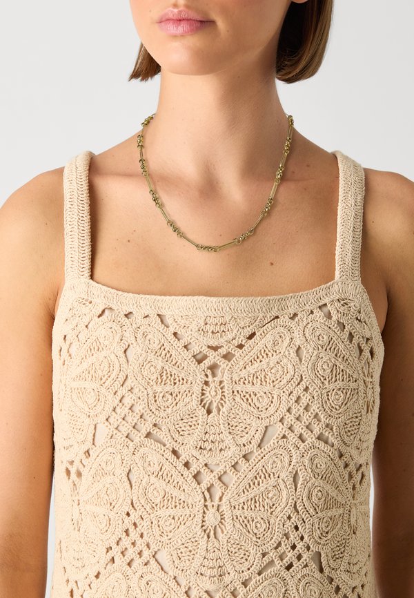 Icon Brand GUARDIAN MIXED LINK FIGARO NECKLACE UNISEX
