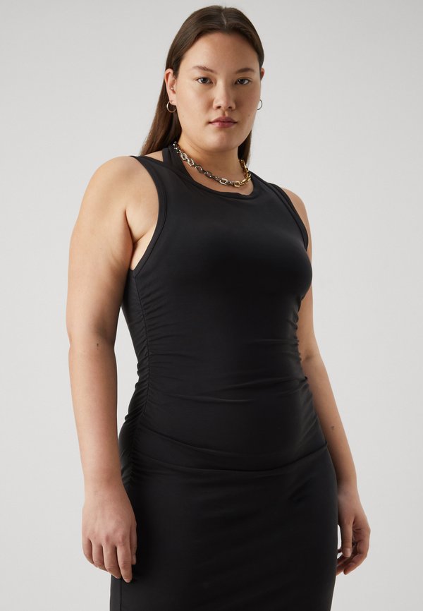Calvin Klein Jeans Plus PLUS LAYERED TANK DRESS