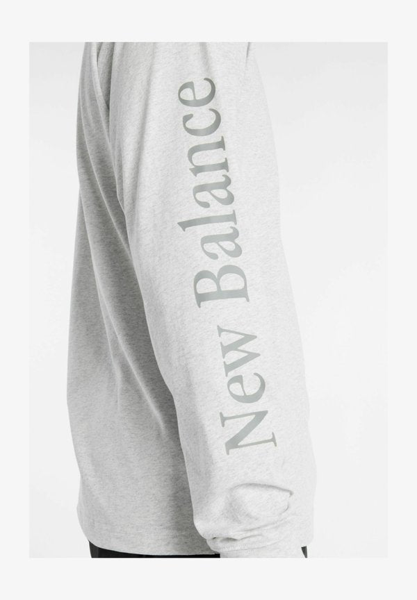 New Balance LONG SLEEVE - Sweatshirt - ash heather